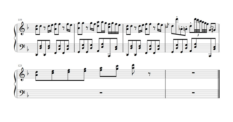 《西虹市首富》插曲《卡路里》钢琴谱