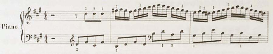 半抬指的大角度触键