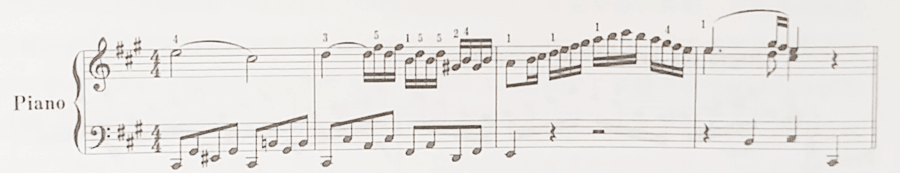 半抬指的大角度触键