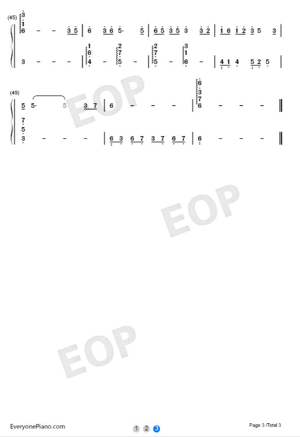 《盗将行》简谱