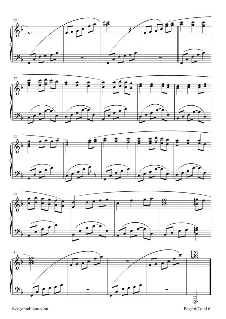 《Always With Me》钢琴谱