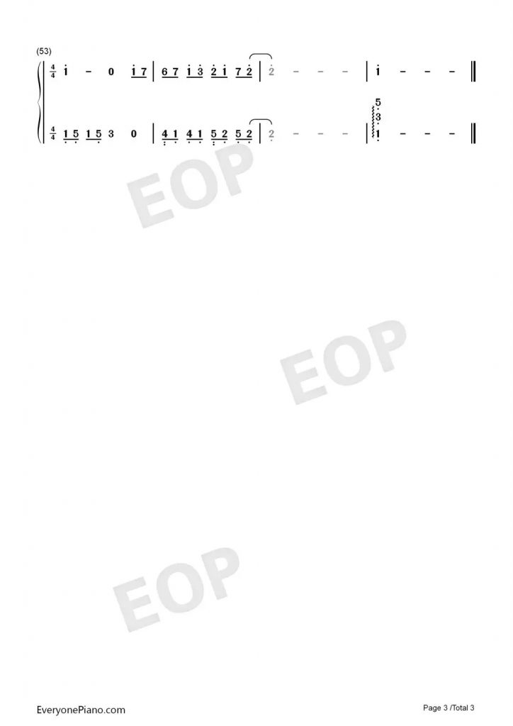 《走着走着花就开了》钢琴数字简谱