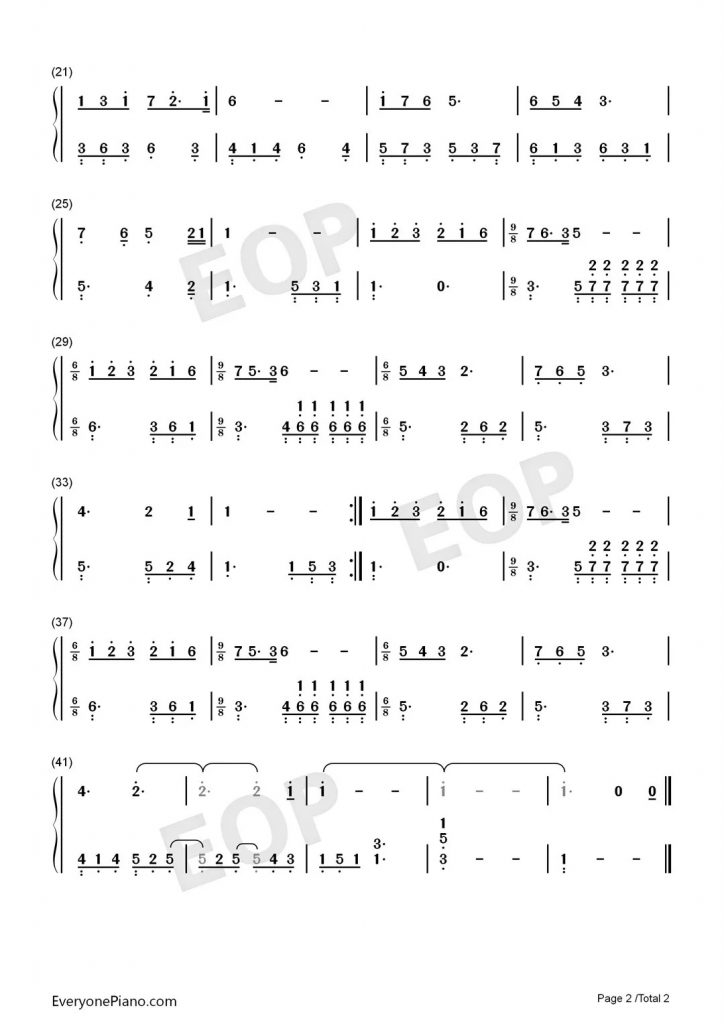 适合铝板琴演奏的曲谱图片