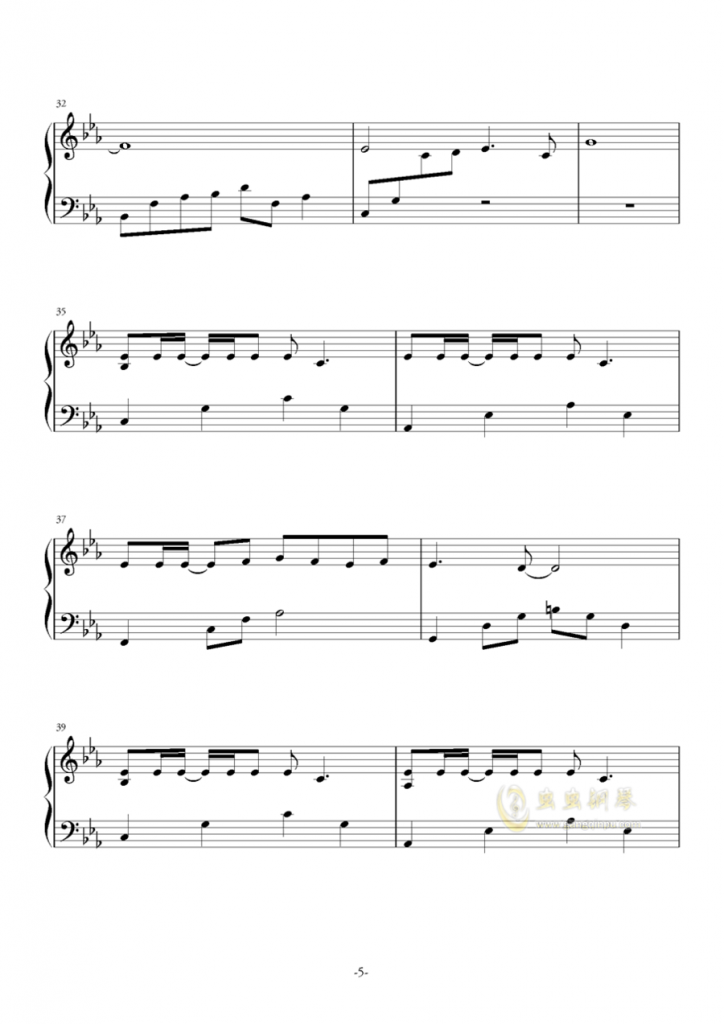 Stay With Me钢琴谱