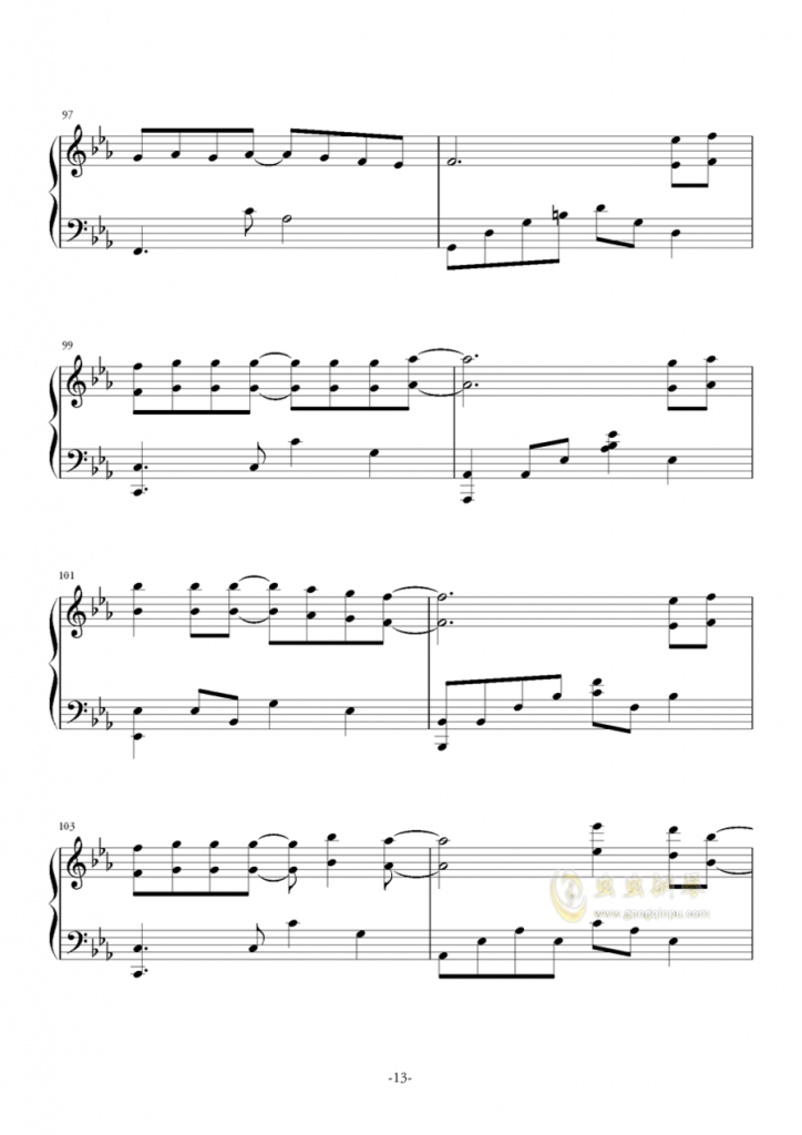 Stay With Me钢琴谱