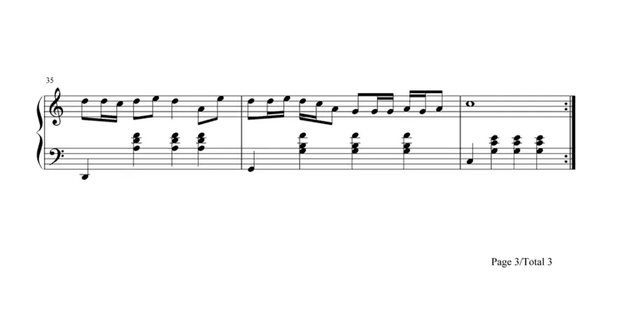 梦里水乡钢琴谱