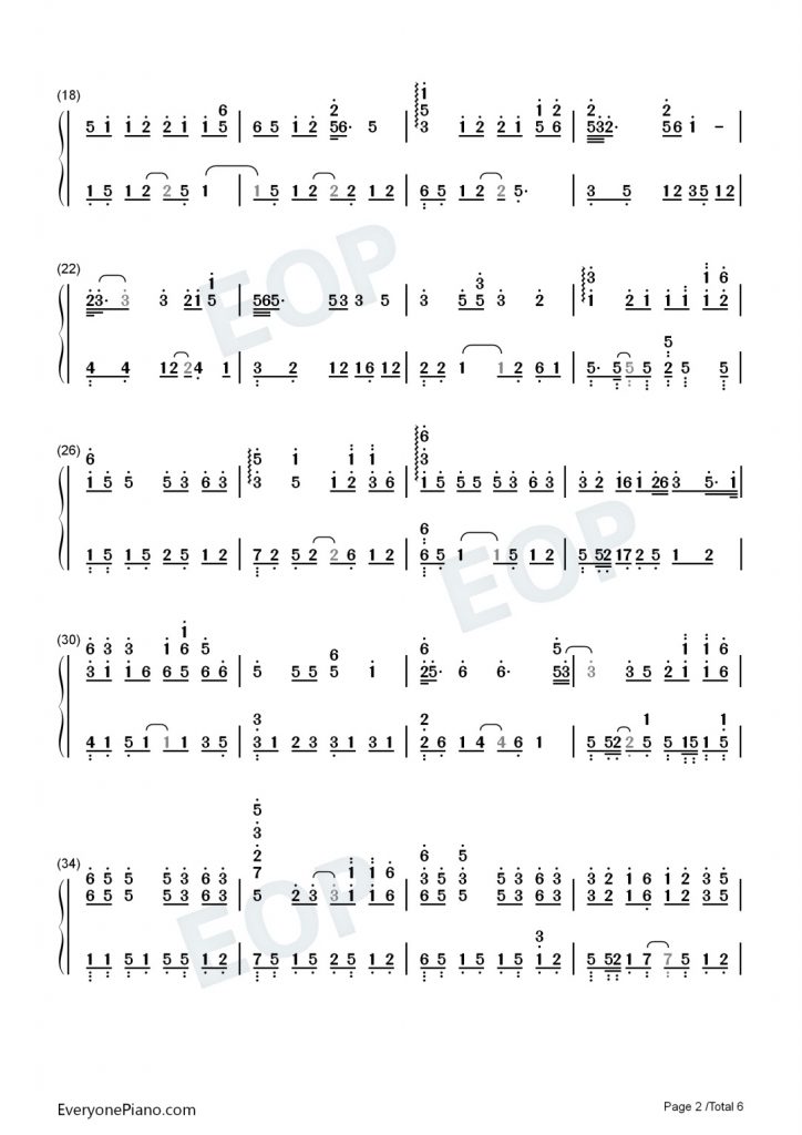 抖音热歌张晓棠《苏幕遮》钢琴数字简谱