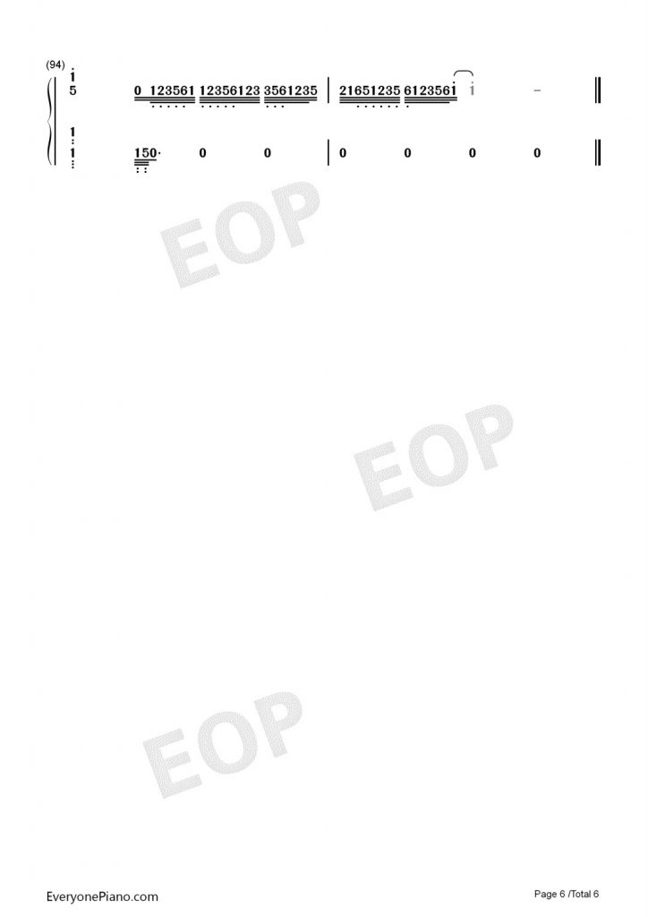 抖音热歌张晓棠《苏幕遮》钢琴数字简谱