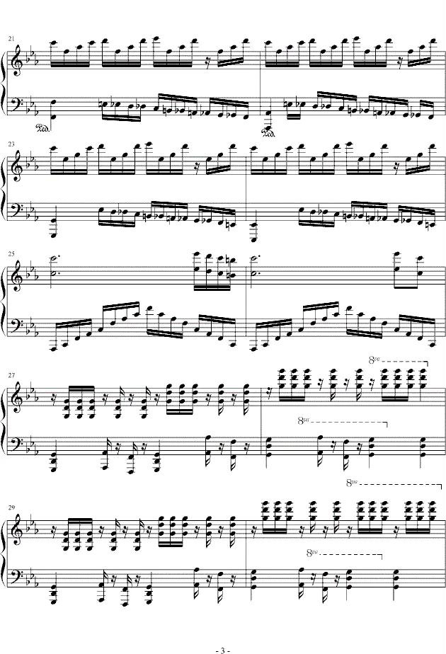 《Victory》 钢琴谱