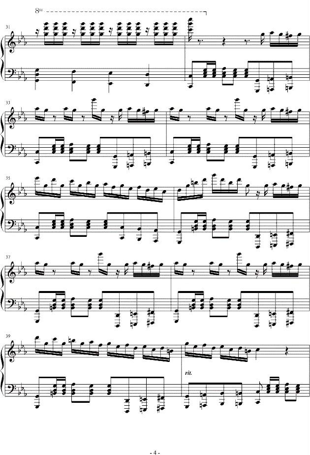 《Victory》 钢琴谱