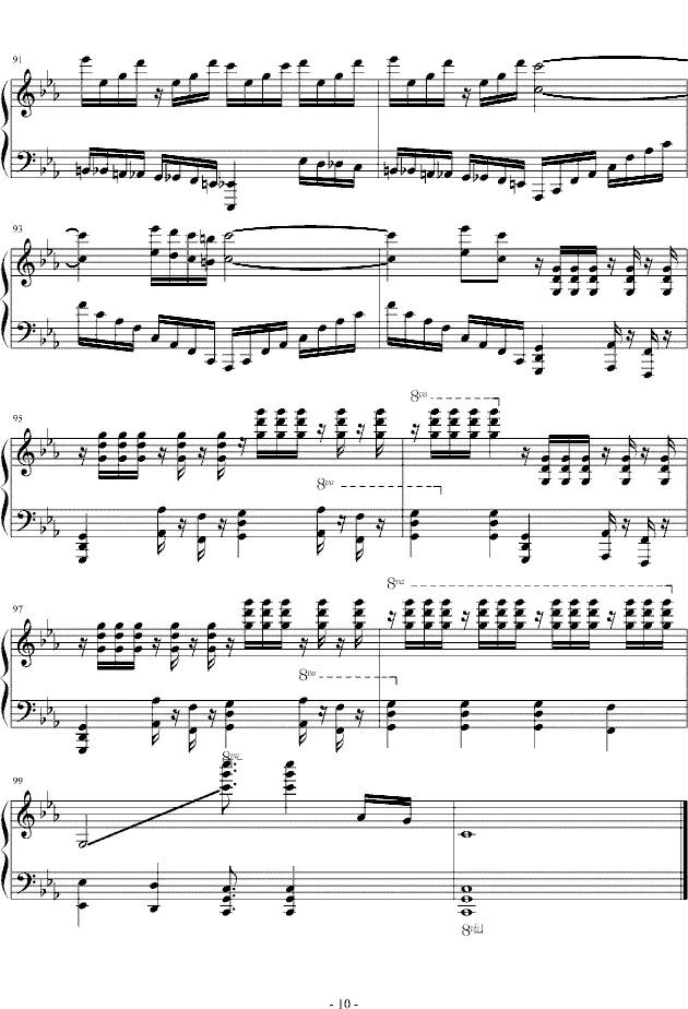 《Victory》 钢琴谱