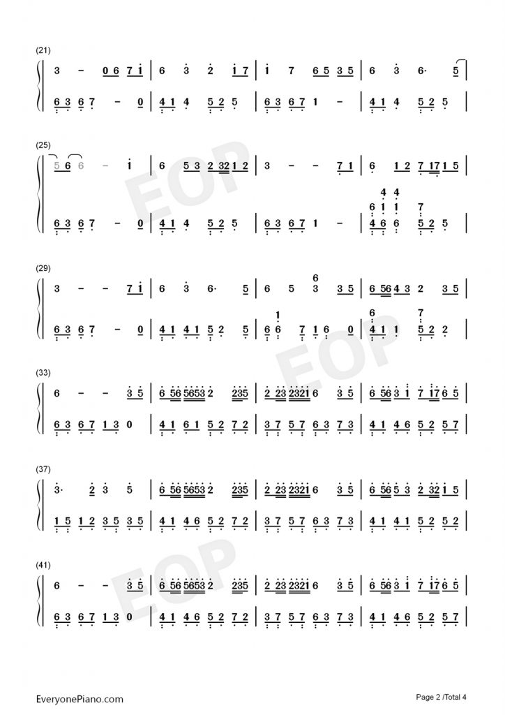 windyhill山风钢琴数字简谱羽肿中国风助眠曲