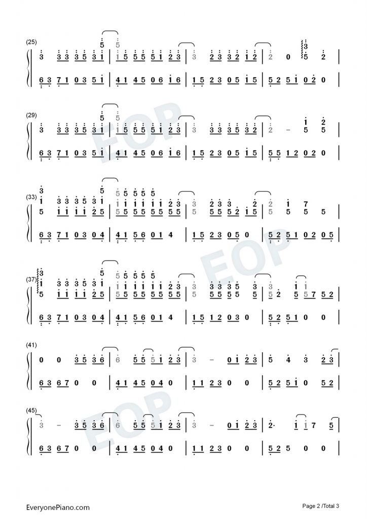 迷失幻境 钢琴数字简谱-没来得及说抱歉你已经不在身边-抖音热歌