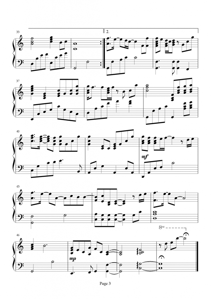 孙楠你快回来钢琴谱 