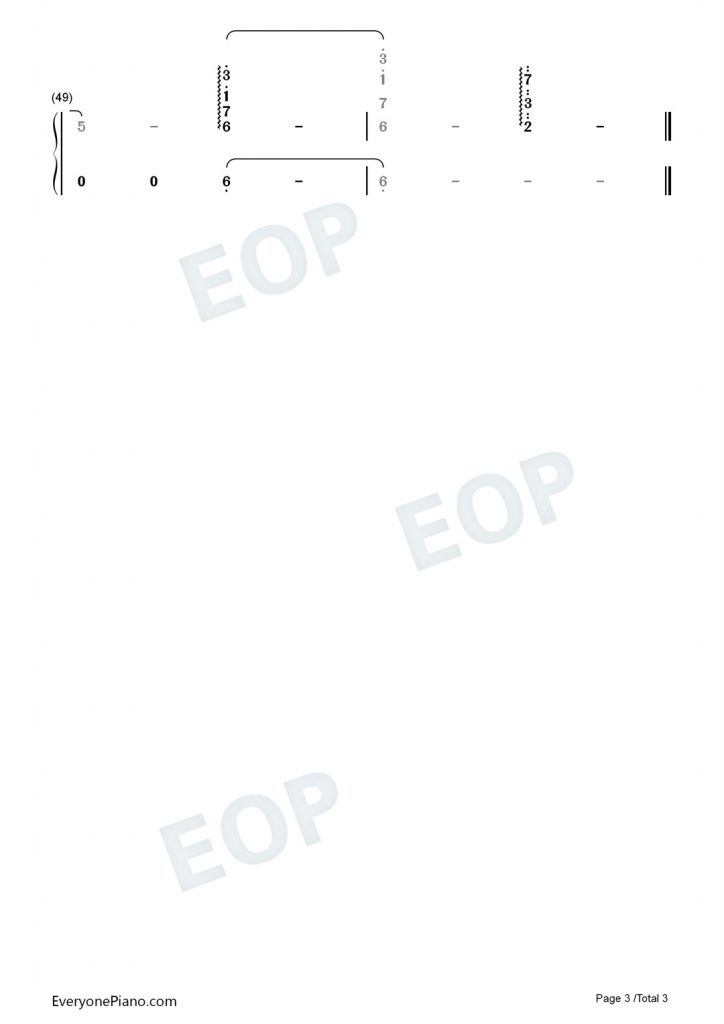 迷失幻境 钢琴数字简谱-没来得及说抱歉你已经不在身边-抖音热歌