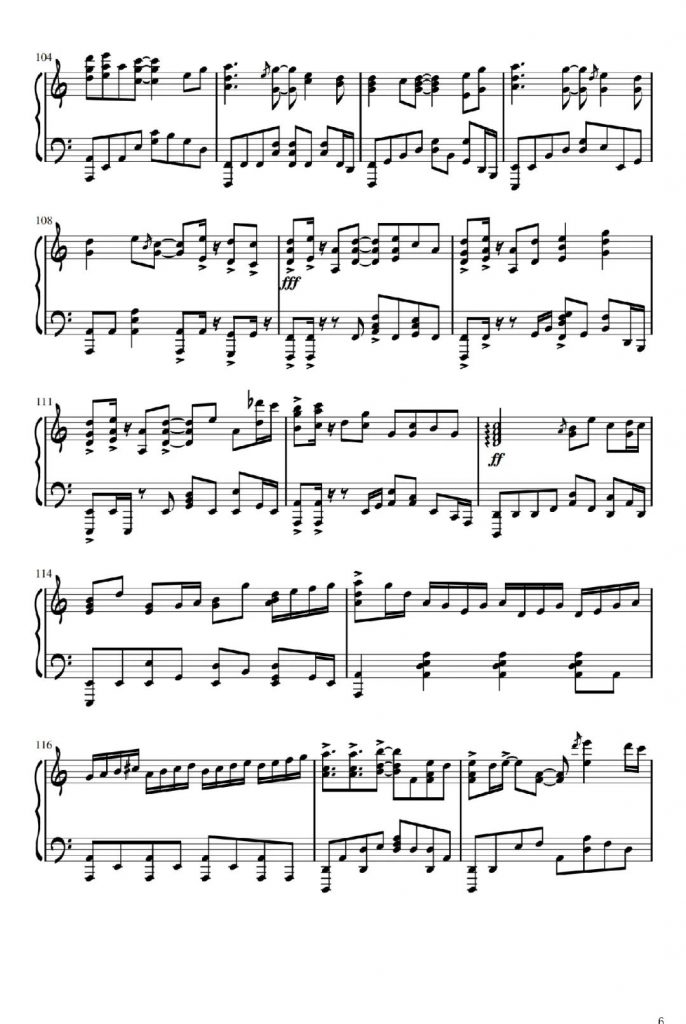 如果声音不记得 钢琴谱-吴青峰