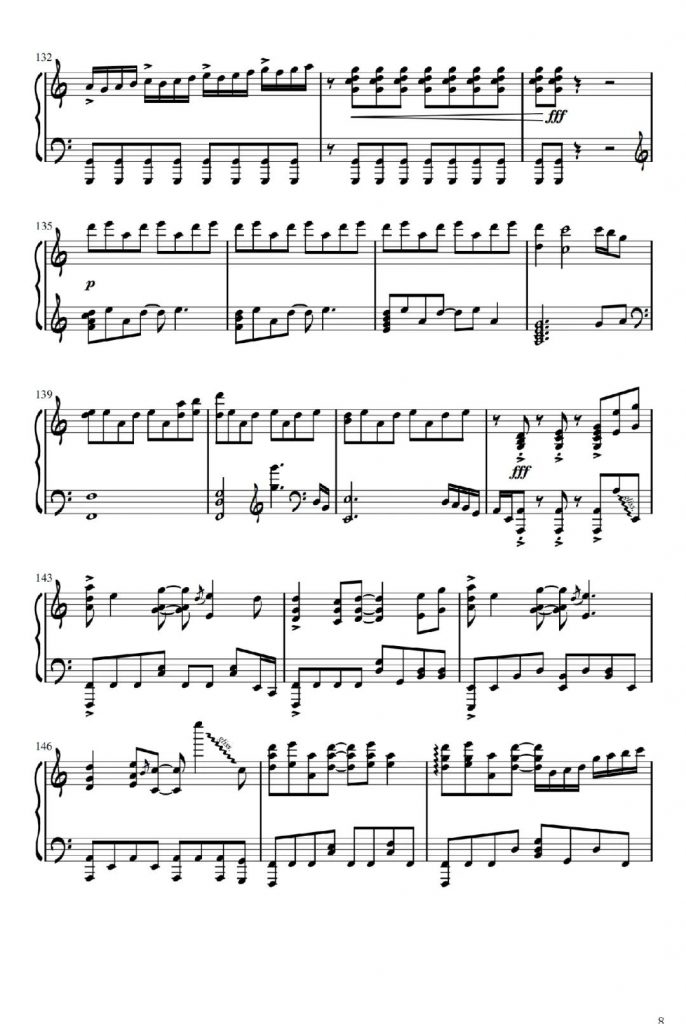 如果声音不记得 钢琴谱-吴青峰