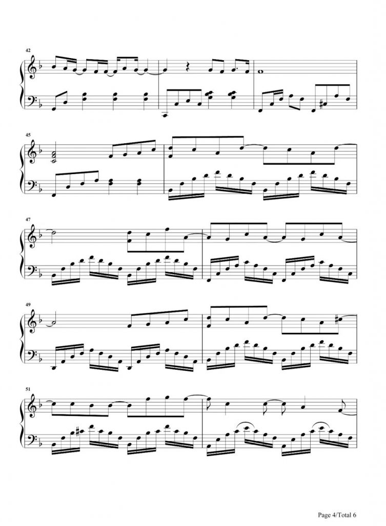 水星记 钢琴谱-还要多远才能进入你的心-郭顶