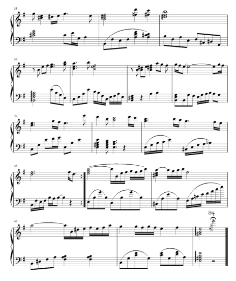 奔向未来 钢琴谱