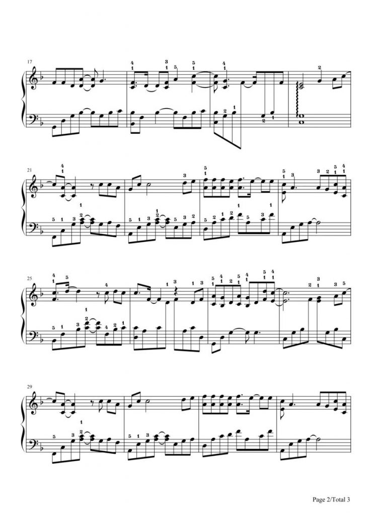 大叔钢琴弹奏《因为爱情》动人心弦，这才是将爱情进行到底的样子！附谱