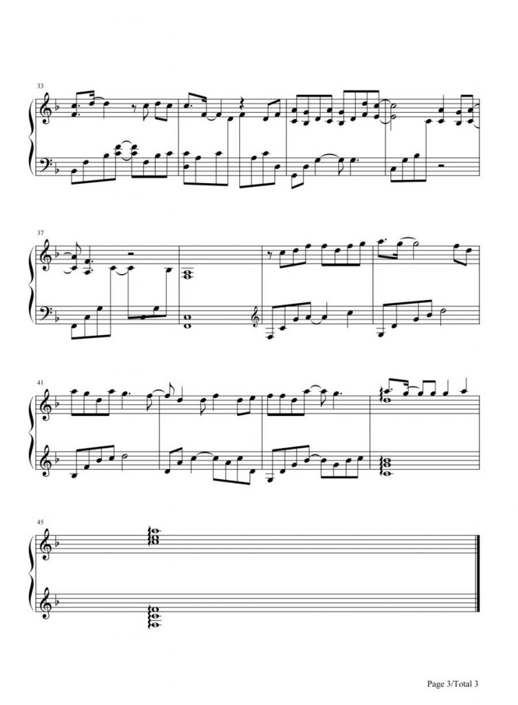 大叔钢琴弹奏《因为爱情》动人心弦，这才是将爱情进行到底的样子！附谱