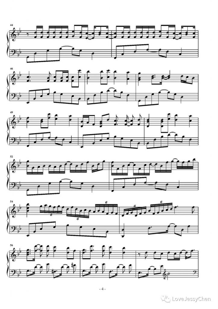 divebackintime钢琴谱–动画时光代理人tv片头曲白鲨jaws