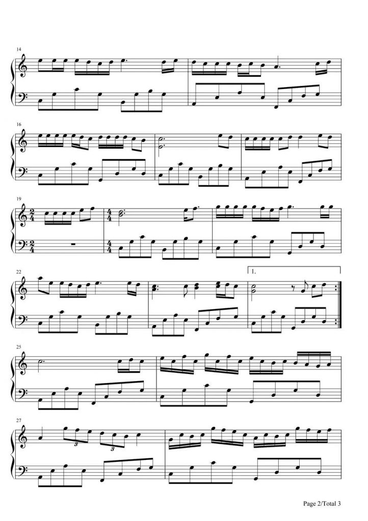 真的爱你 钢琴谱 -Beyond