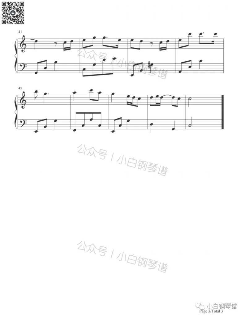 举镜子的女孩 钢琴谱-《我的姐姐》推广曲-张子枫