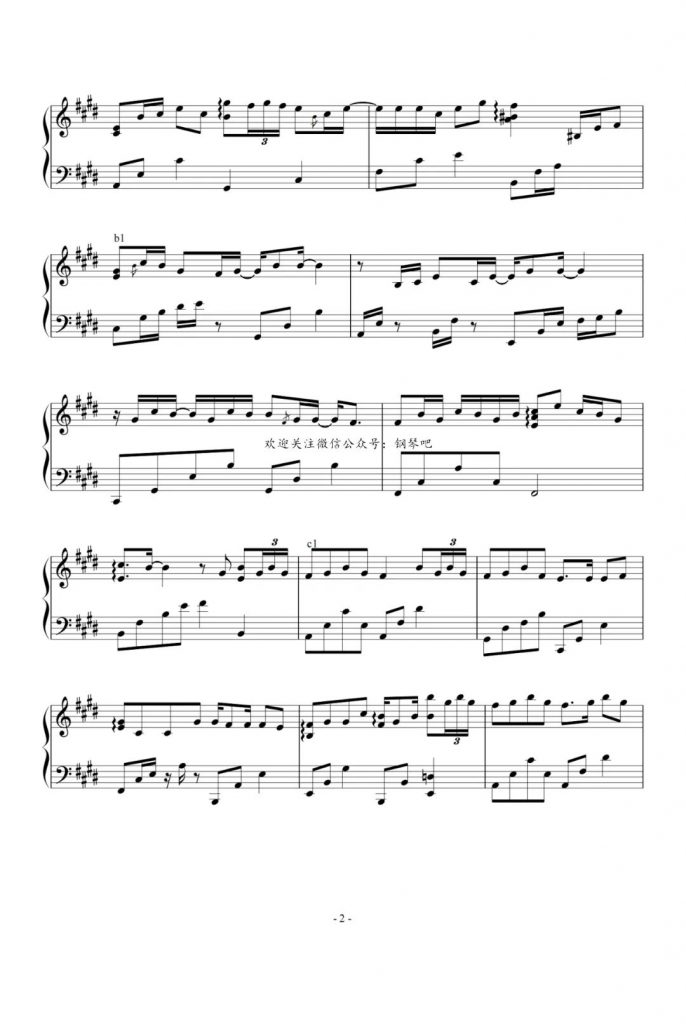 探窗 钢琴谱-一句一叹戏里有情痴-古风歌曲