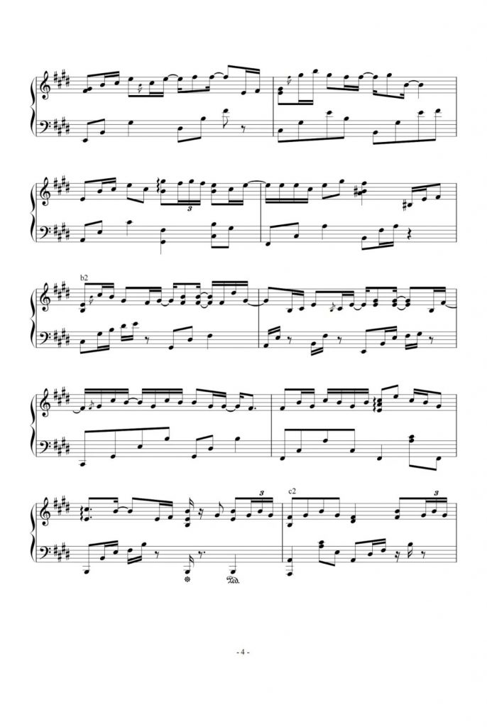 探窗 钢琴谱-一句一叹戏里有情痴-古风歌曲