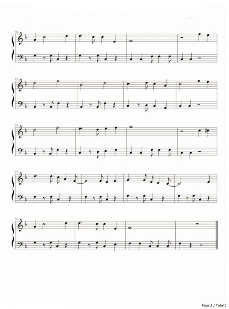 贺新年  钢琴谱